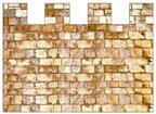 Wall Of Jerusalem Cut Out